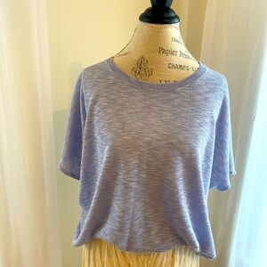 Light blue sleeveless shirt